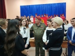 18 апреля 2025 г депутат Саратовской областной Думы, Герой РФ Александр Юрьевич Янклович провел для обучающихся МОУ "СОШ №1 р.п.Дергачи" "Урок мужества"