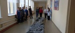 На этой неделе учащиеся 8, 9-х классов (с. Жадовка, с. Камышево) побывали в МОУ «СОШ п. Первомайский» на мастер-классе по изготовлению маскировочных сетей.