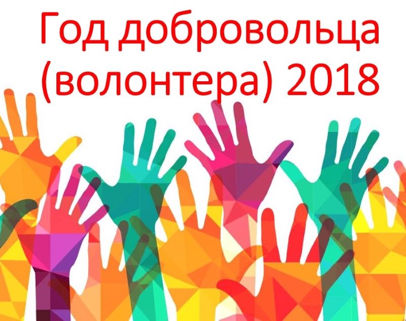 2018 - Год волонтера