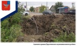 Продолжаются работы по замене водопроводной трассы