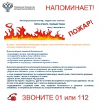 Саратовский Росреестр рассылает владельцам недвижимости памятки для предотвращения переброса огня на постройки