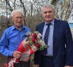 Сегодня отмечает свой 85-летний юбилей Алексей Иосифович Карелов, председатель районного Совета ветеранов войны и труда.