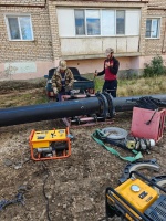 Замена водопровода р.п. Дергачи 