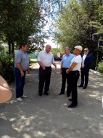 Николай Кузнецов посетил с рабочим визитом районный поселок Дергачи и отдаленные села района
