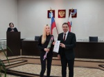 Свидетельство о праве на получение социальной выплаты на приобретение жилого помещения или создание объекта индивидуального жилищного строительства было вручено семье Масловой Нины Вячеславовны.