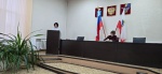 Сегодня, 25 ноября, в зале заседаний состоялось постоянно действующее совещание. Перед собравшимися выступила Сиротина Л.В., директор ГАУ СО «Комплексный центр социального обслуживания населения Дергачевского района»
