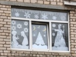 Ученики МОУ "СОШ с.Демьяс" стали участниками акции «Новогодние окна»!